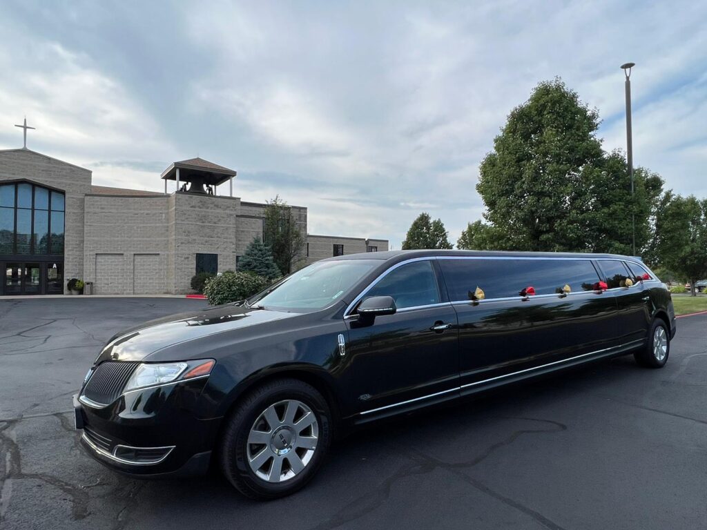 luxury black chauffeur limo service