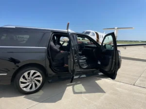 Black Cars in Airport