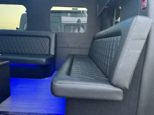 Interior of Luxury Sprinter Van